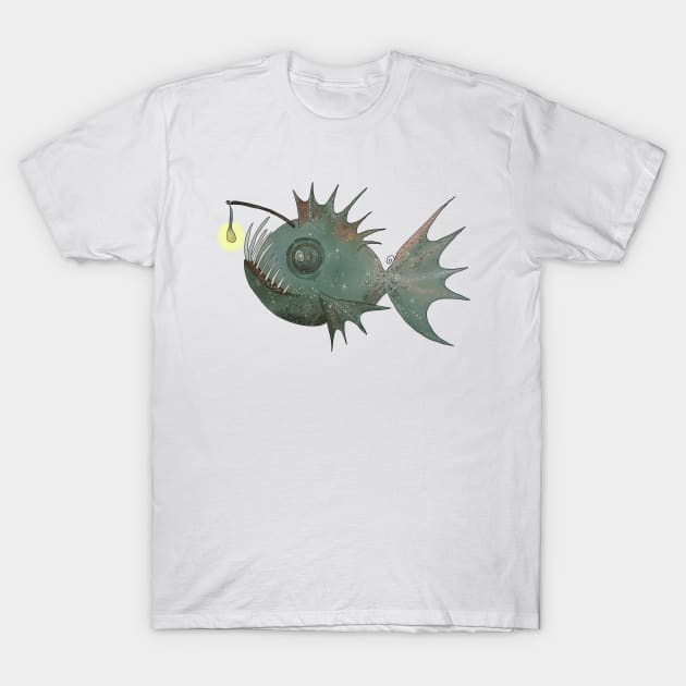 Angelerfisch T-Shirt by Blumchen